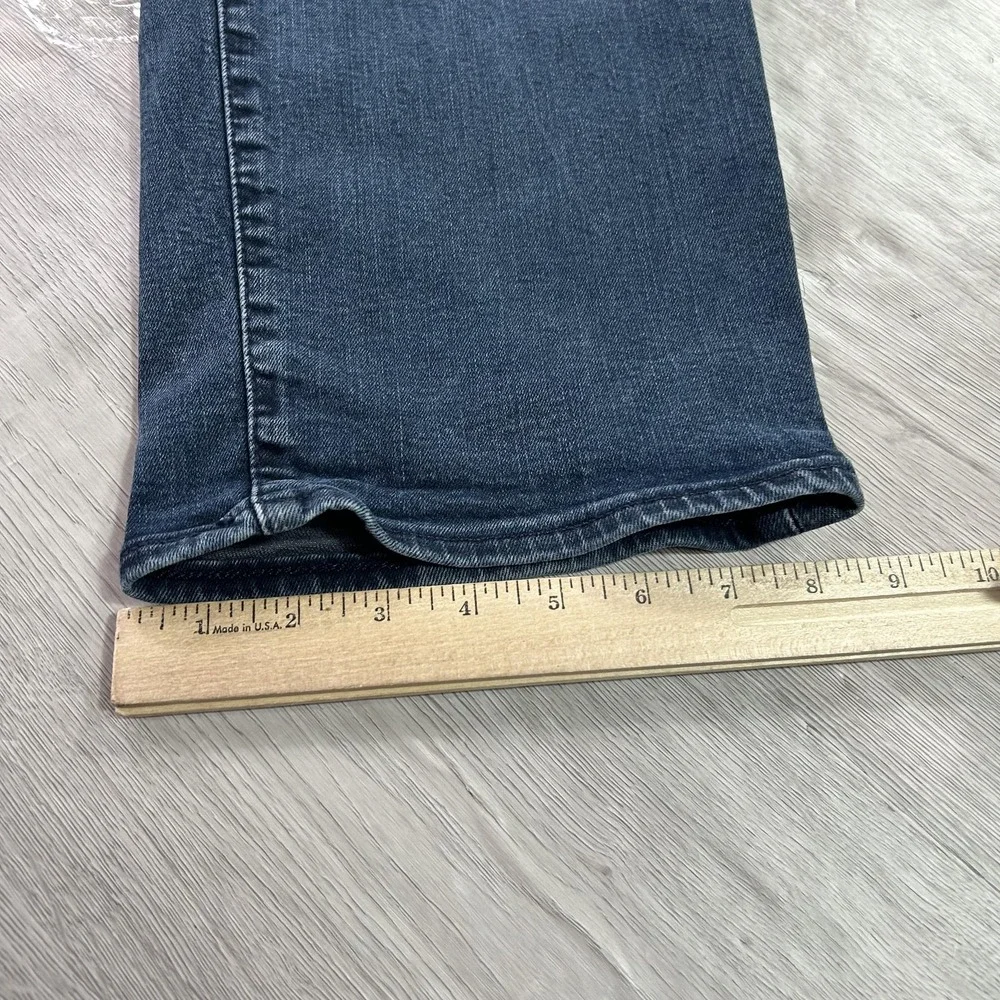 Levis 541 Jeans Mens 44x30 Blue Dark‎ Wash Athletic Fit Straight Stretch Denim